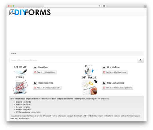 WP Knowledge Base premium WordPress theme - diyforms.net