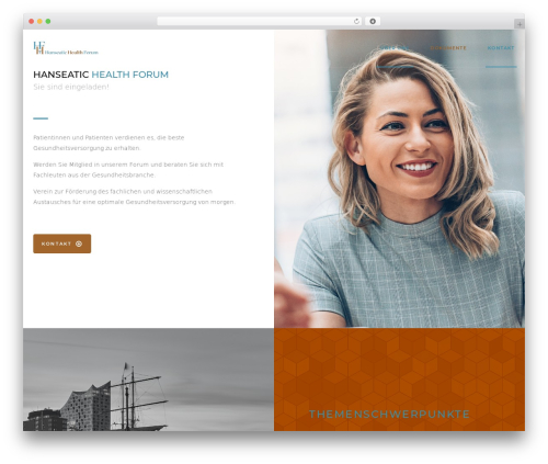 aleb WordPress theme design - hanseatic-health.online