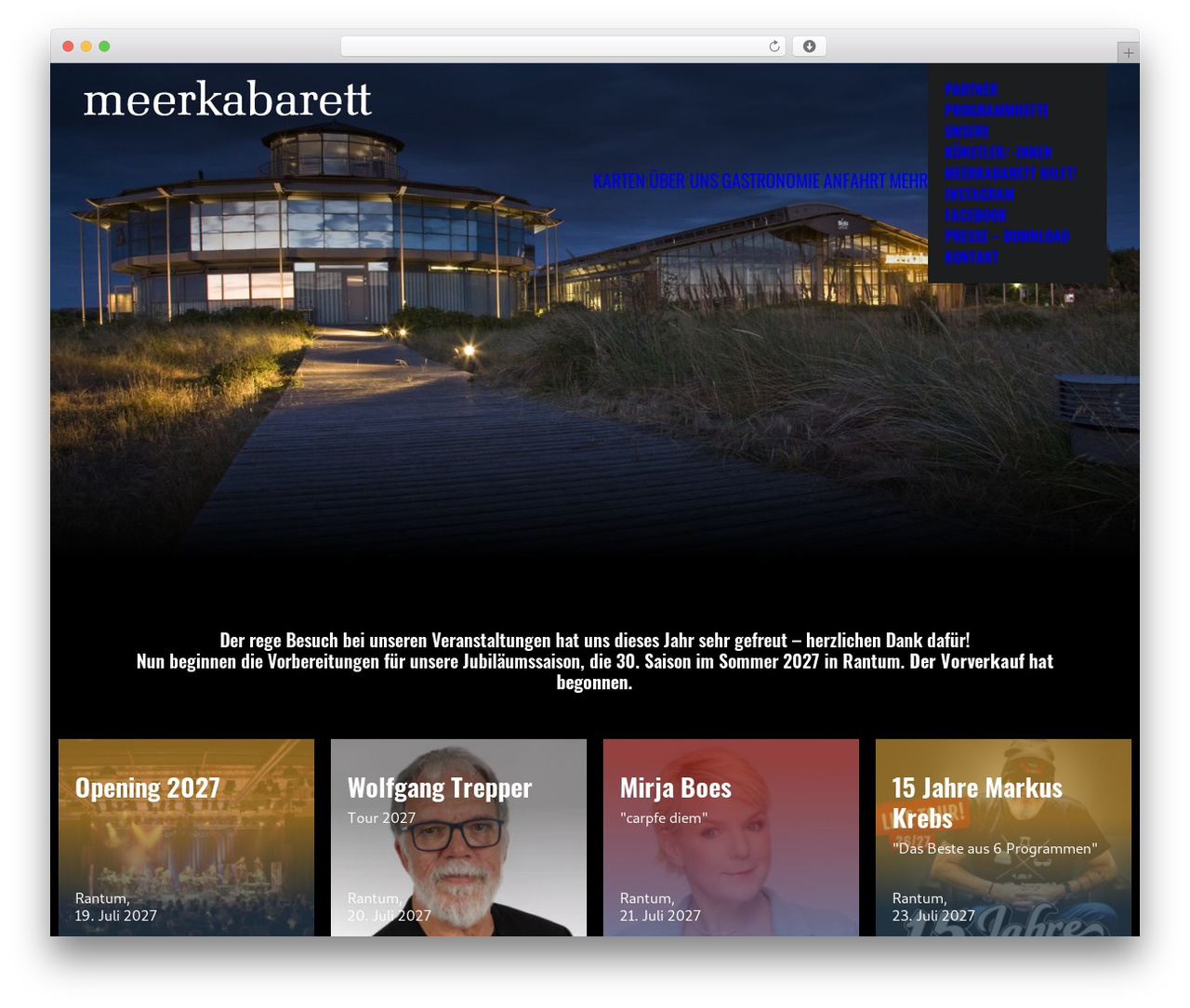 Best WordPress theme Uncode - meerkabarett.de Best WordPress theme Uncode - meerkabarett.de