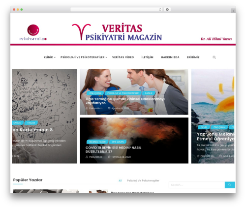 Boal WordPress theme - psikiyatri.co