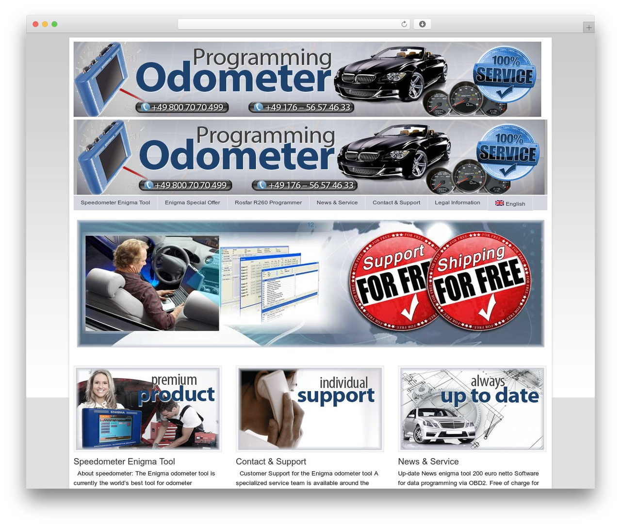 Catalyst WordPress theme - odometer-programmer.com