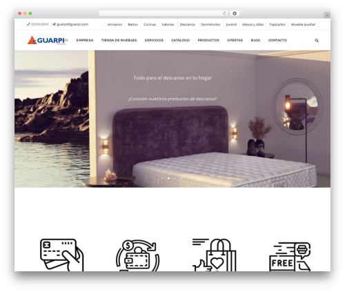 Creātus WP theme - guarpi.com