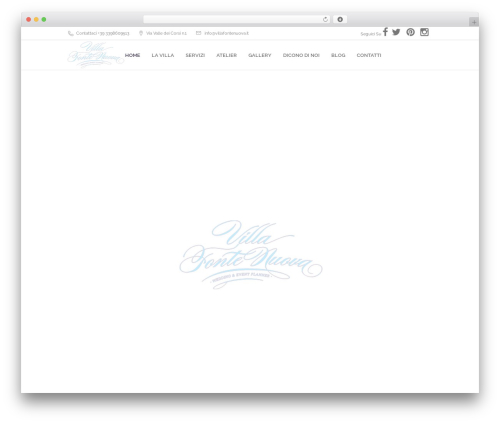 Fleur theme WordPress - villafontenuova.it