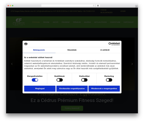 Hello Elementor best free WordPress theme - cedrusfitness.hu