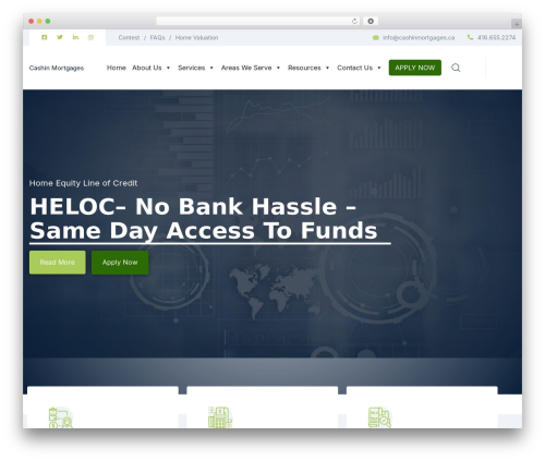 Pylon theme WordPress - cashinmortgages.ca