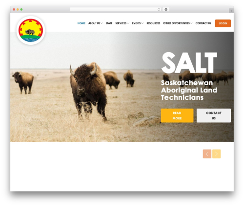 SALT WordPress theme - salt-sk.ca