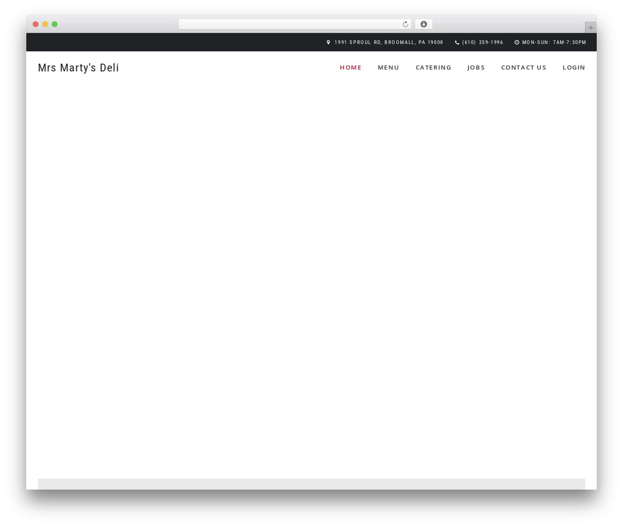 Spoon WordPress theme design - mrsmartysdeli.com Spoon WordPress theme design - mrsmartysdeli.com