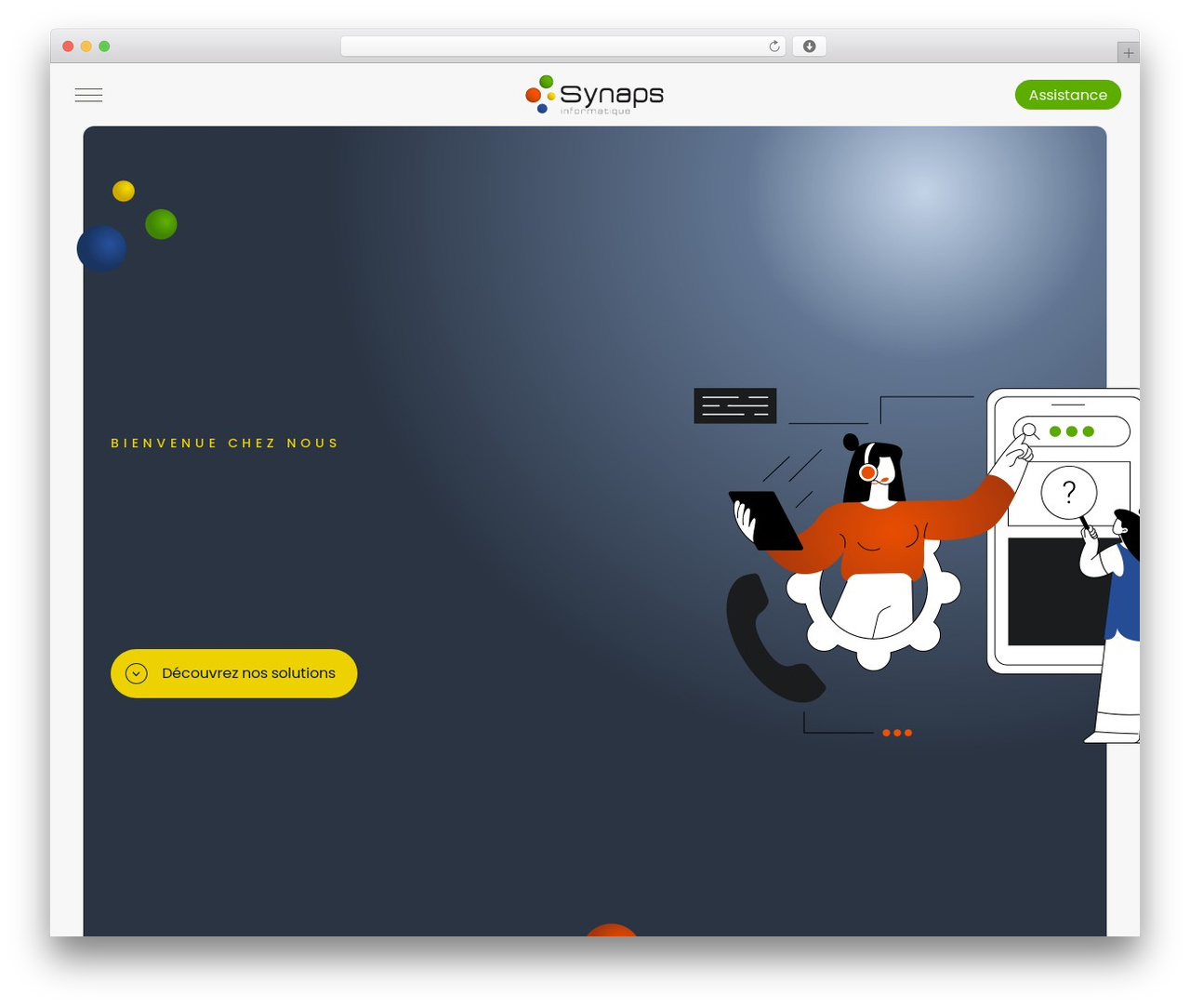 Synaps premium WordPress theme - synaps.fr Synaps premium WordPress theme - synaps.fr