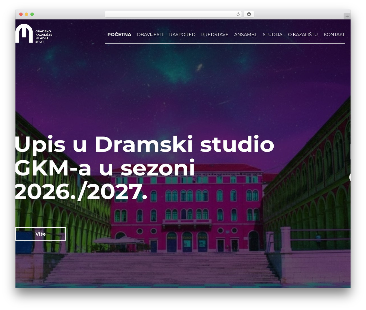 Theme Default WordPress theme - gkm.hr