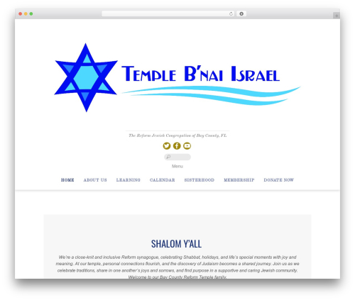 Urjbuilder newsletter WordPress plugin - bnaiisraelpc.org