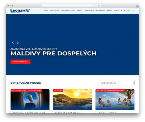 WordPress theme Leonardo - leonardo.sk