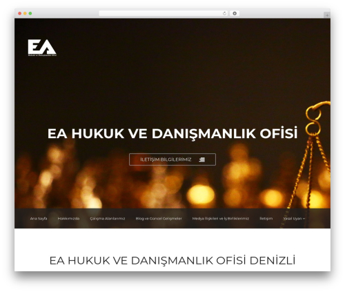 WordPress theme LEX - emrealici.av.tr