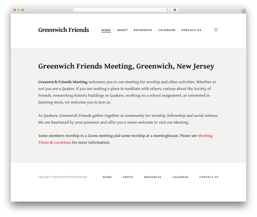 WordPress website theme Scripted - greenwichfriends.org WordPress website theme Scripted - greenwichfriends.org