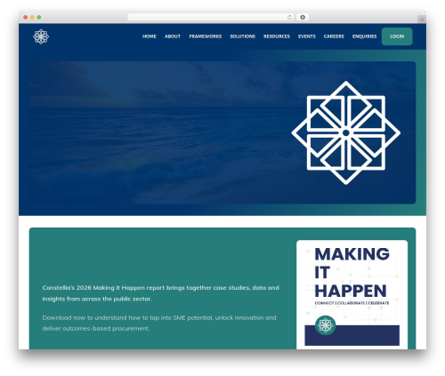Genesis WordPress theme - constellia.com