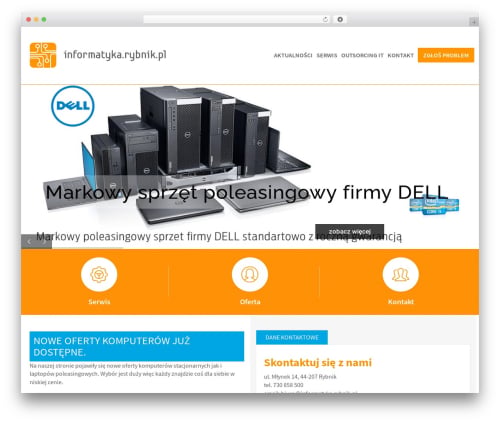 Informatyka WordPress theme - informatyka.rybnik.pl