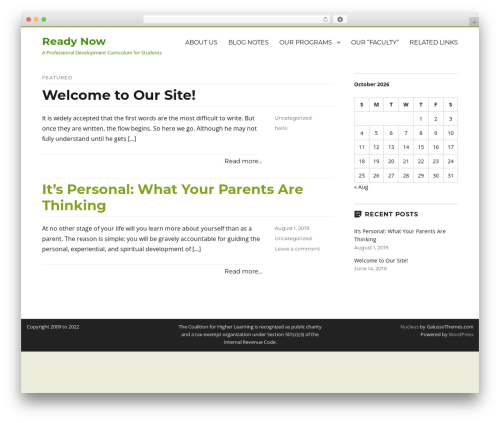 Nucleus WordPress theme - 21extracredits.org Nucleus WordPress theme - 21extracredits.org