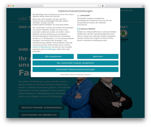 Newsletter2Go free WordPress plugin - gebr-speckmann.de