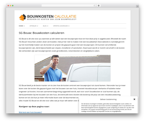 Pronamic maps WordPress plugin - sgbouw.nl