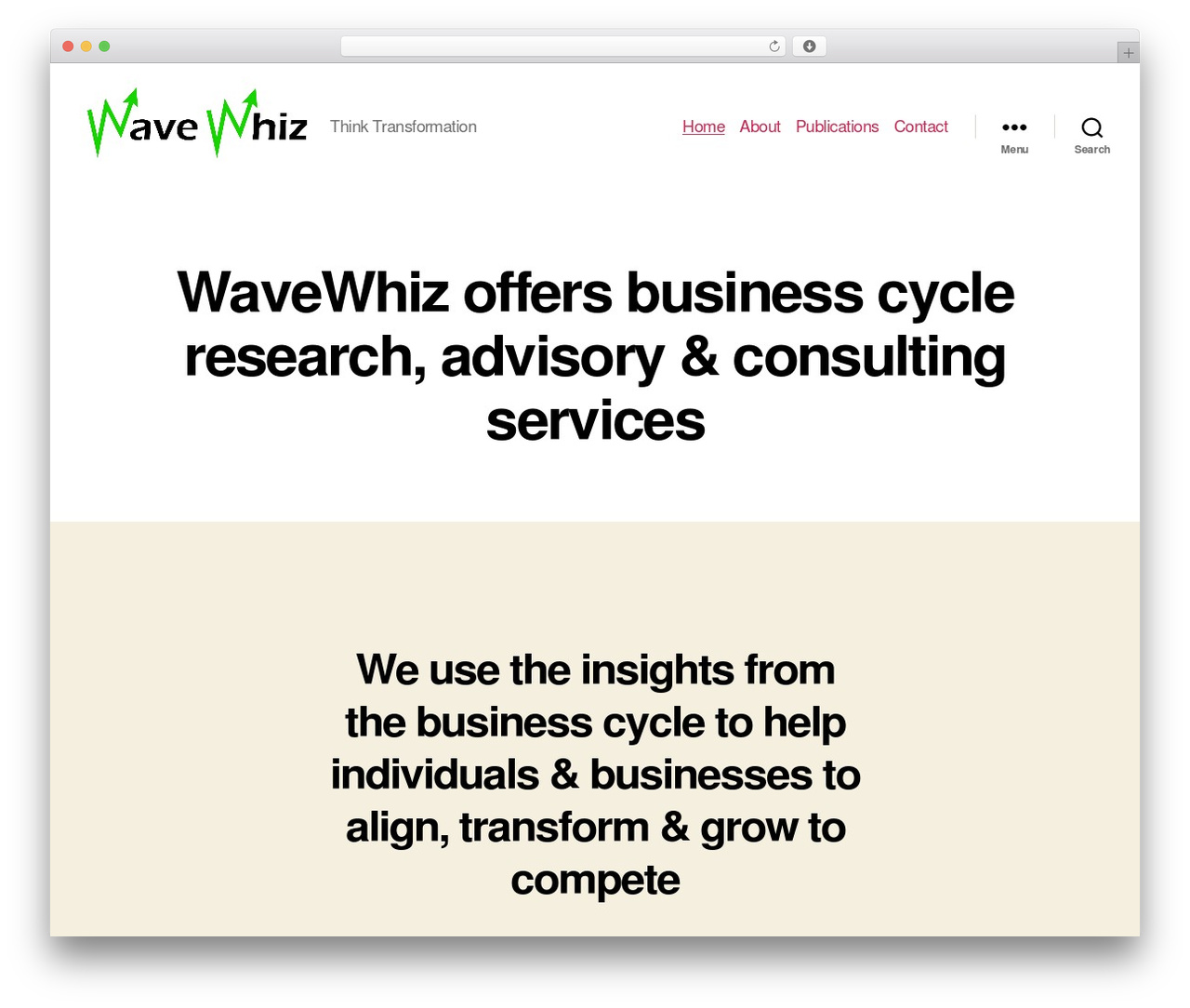 Twenty Twenty premium WordPress theme - wavewhiz.com