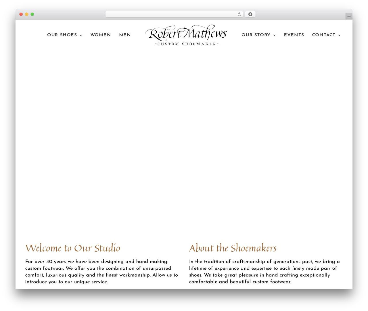 Uncode best WordPress theme - customshoemaker.com Uncode best WordPress theme - customshoemaker.com