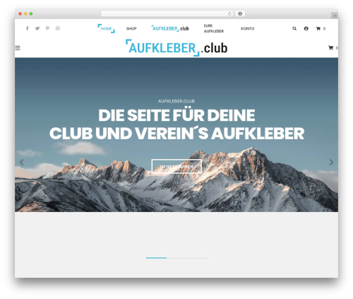 B2b market WordPress plugin - aufkleber.club