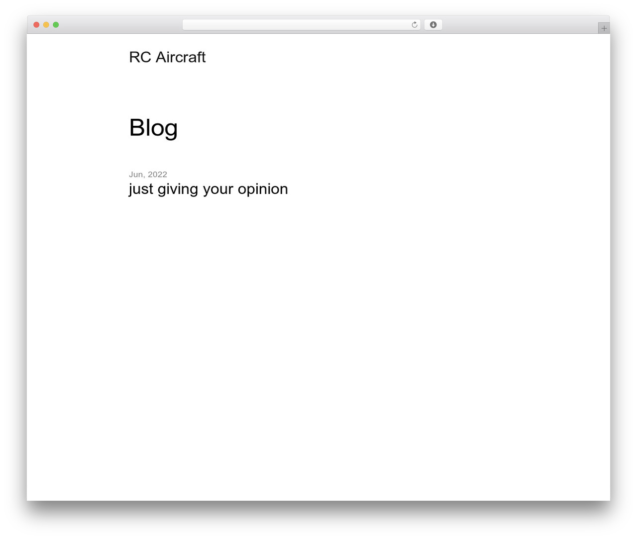 WordPress theme PlainText - rc-aircraft-flyer.com