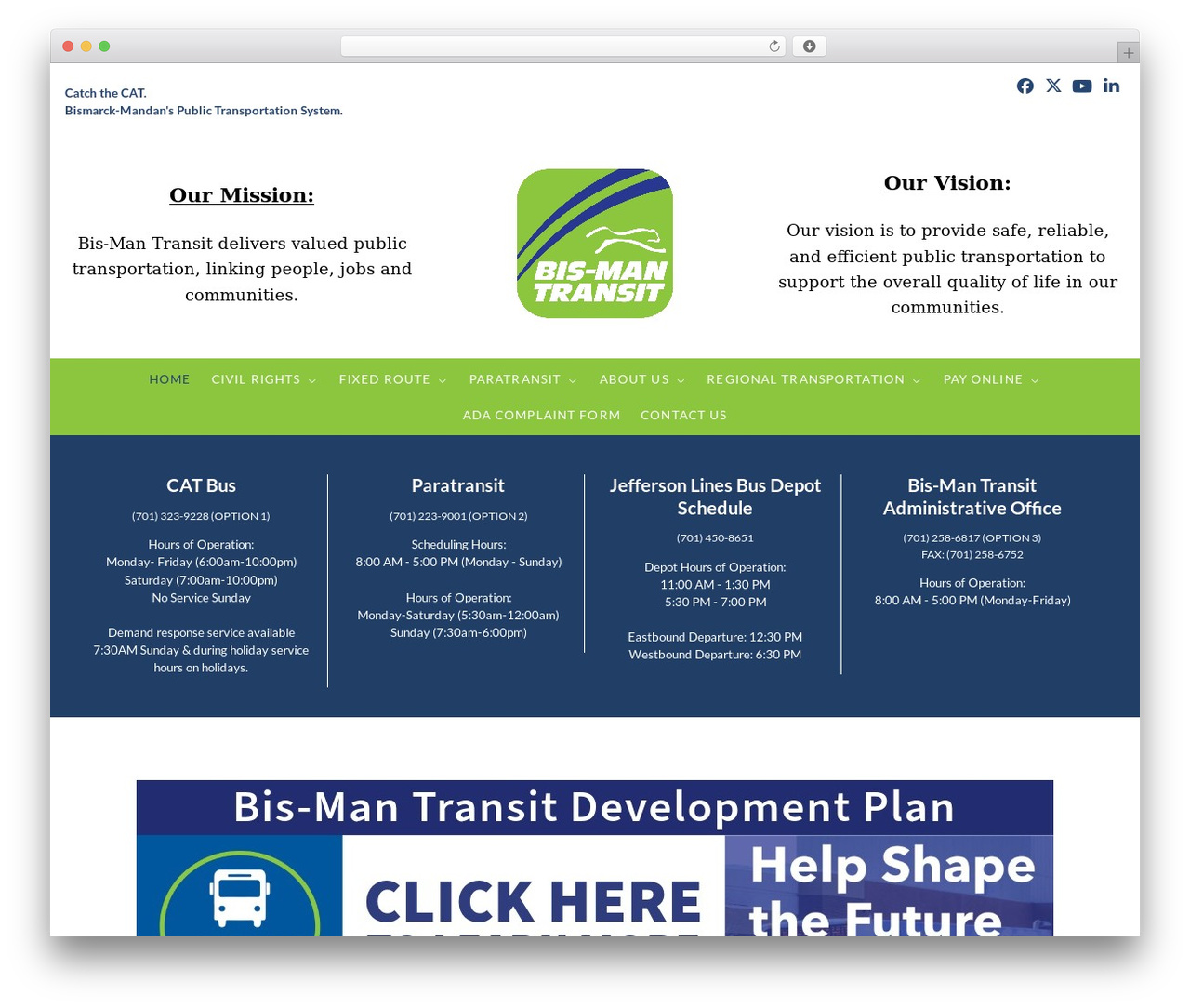 Beacon Theme WP theme - bismantransit.com