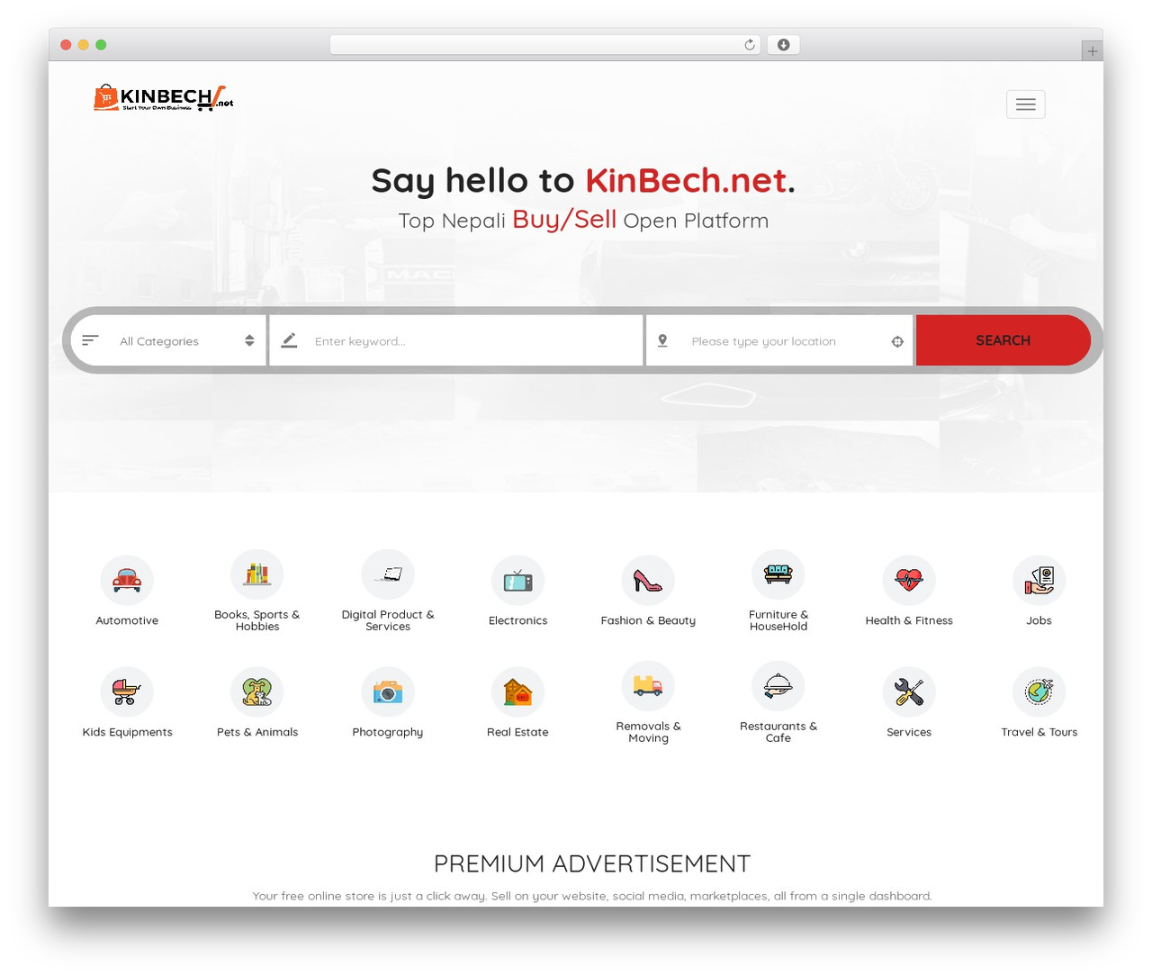 Classiera WordPress theme - kinbech.net Classiera WordPress theme - kinbech.net