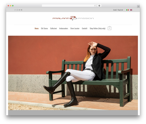 Flatsome WordPress theme - parlantipassion.it