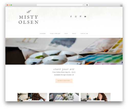 Market Theme theme WordPress - mistyolsen.com