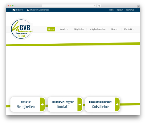 Intense WordPress plugin - gewerbeverein-berne.de