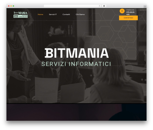 Oitech WordPress theme - bitmaniasnc.com