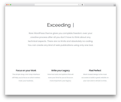 Rare WordPress theme - thesketchydomain.com