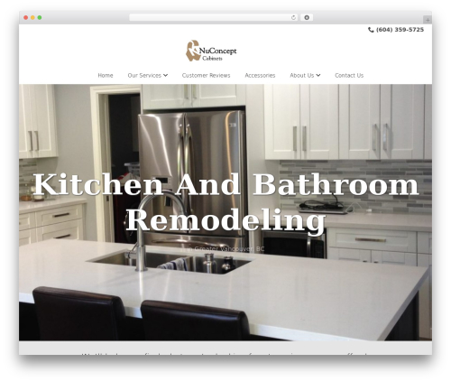 Reach Local premium WordPress theme - nuconceptkitchen.com