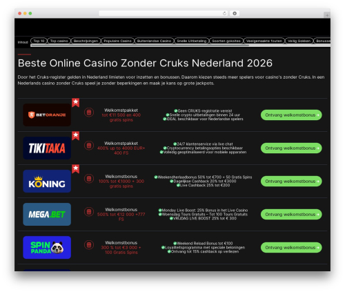 Satellite Theme WordPress theme - duurzaamverbonden.nu