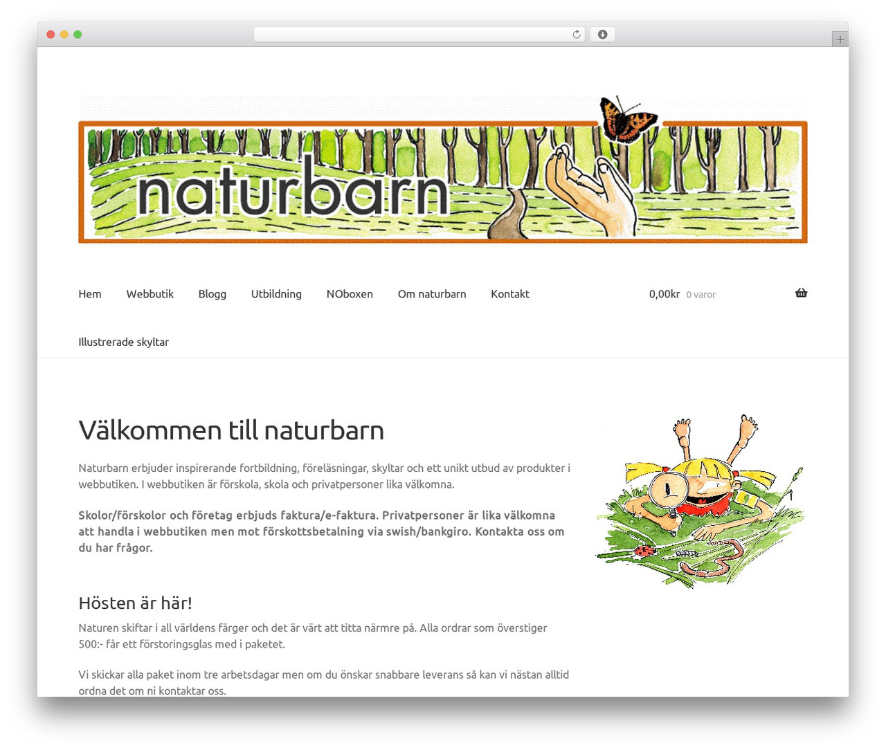 Storefront WordPress theme - naturbarn.com