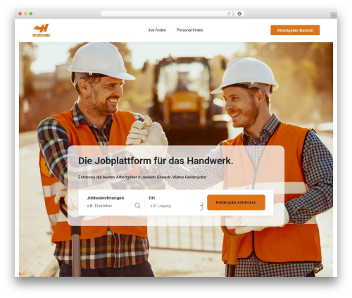 Wp job board pro WordPress plugin - heldenjobs.com