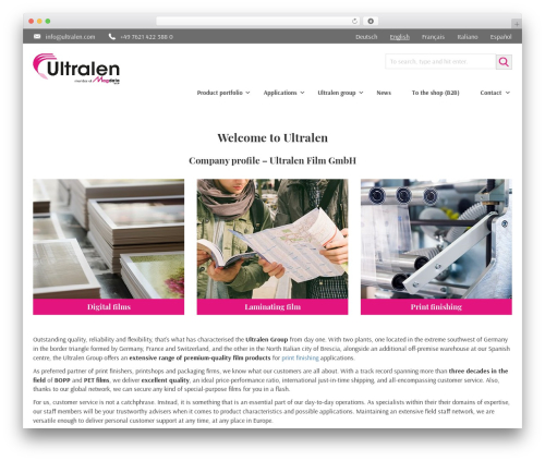 Theme WordPress HTML5 Blank - ultralen.com