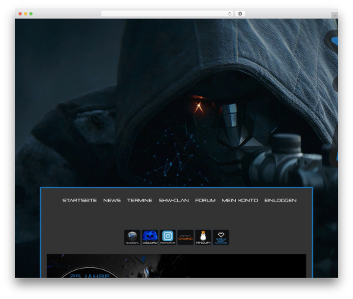 Theme WordPress Eldritch - shw-clan.de