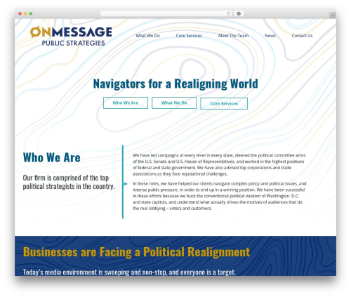 Theme WordPress Ironistic Framework - onmessageps.com