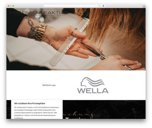 Theme WordPress KoSa - haarmanufaktur-gruenberg.de