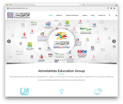 Theme WordPress Lambda - almotahidaeducation.com