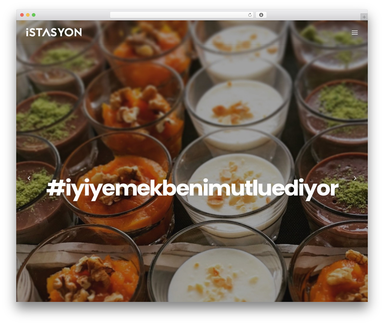 Uncode WordPress theme design - iyiyemekbenimutluediyor.com