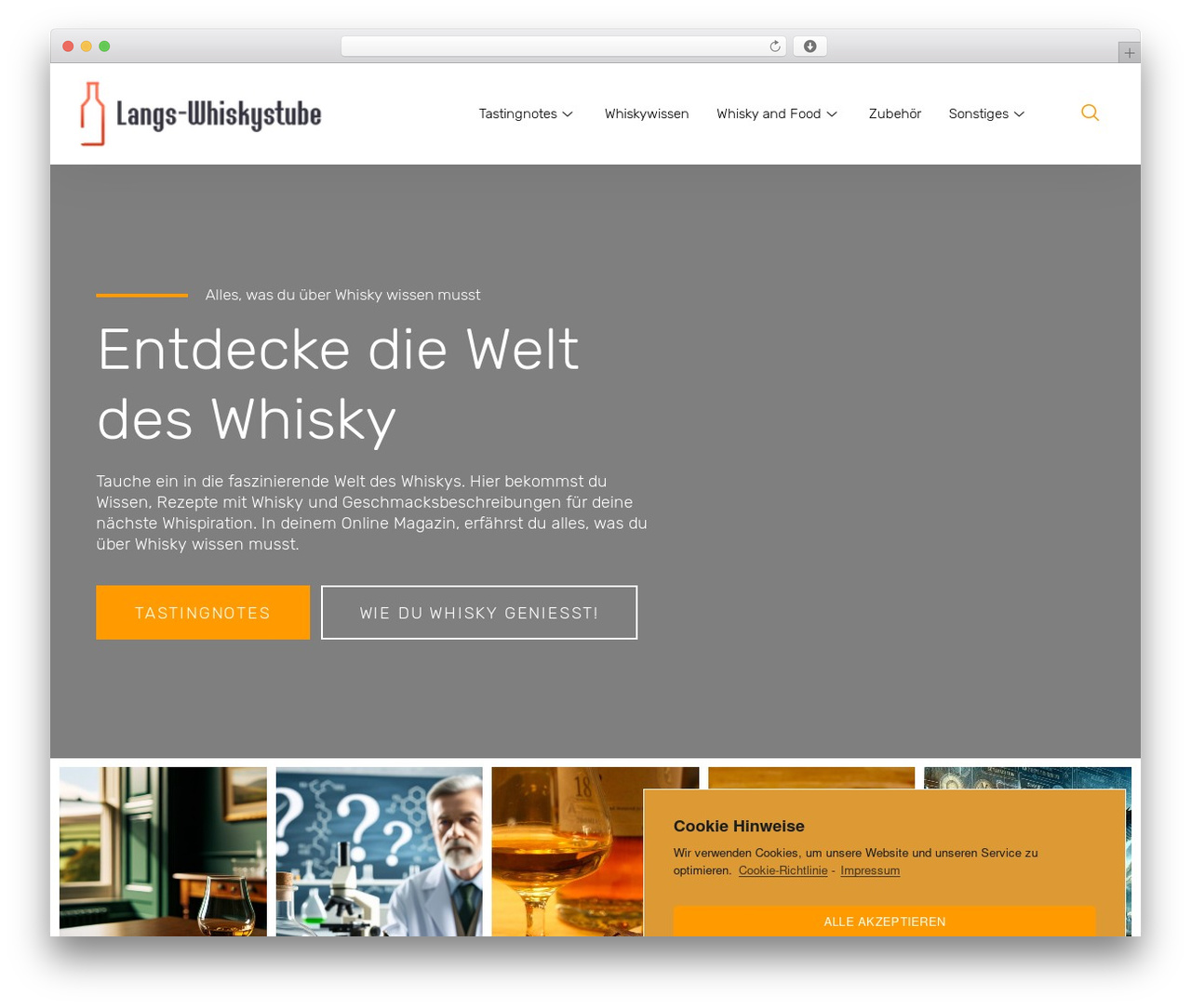 WordPress theme Hello Elementor - langs-whiskystube.com