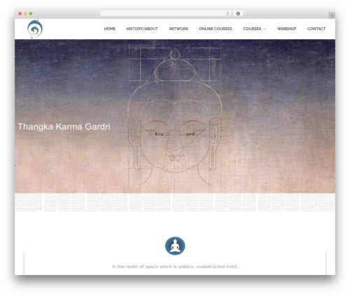 WordPress theme Phlox - thangkakarmagardri.com
