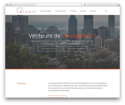 WordPress theme UnderStrap - ktalysis.com