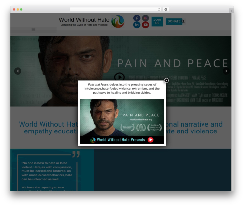 Mapsvg WordPress plugin - worldwithouthate.org