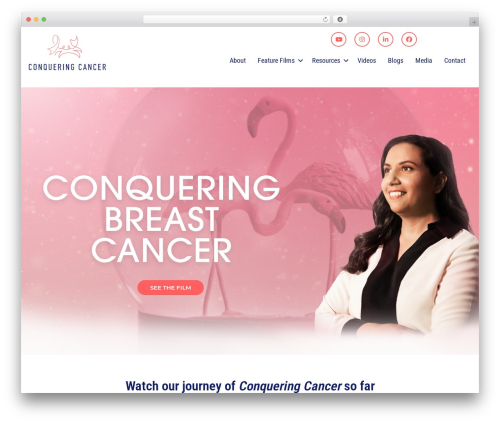 Beaver Builder Theme WP theme - conqueringcancercampaign.com