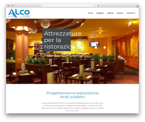 Best WordPress theme WR Nitro - alcoferrara.com