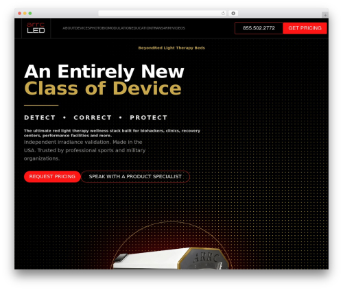 Best WordPress theme Starter wordpress theme - arrcled.com